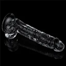 Фалоімітатор Flawless Clear Dildo 7.5' 19 см прозорий - мініатюра 9