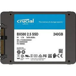 Накопичувач SSD 2.5" 240GB Micron (CT240BX500SSD1) - мініатюра 2