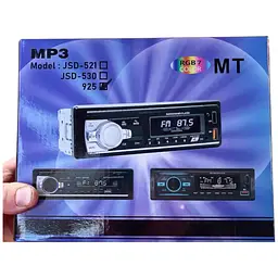 Автомагнітола RGB Technology JSD-925 Bluetooth автомобільна магнітола з підсвічуванням 2 x USB - мініатюра 5