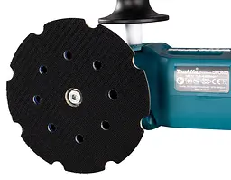 Шліфмашина полірувальна 2-х режимна акумуляторна Makita DPO600Z (150 мм, 1600-6800 хв-1, BL, LXT, без акумуляторів та зарядного пристрою) - мініатюра 6