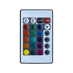 Прожектор світлодіодний Horoz Electric Remix-20 20W RGB+білий чорний - мініатюра 3