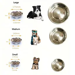 Металева миска для домашніх тварин Derby BH007, S Хакі - мініатюра 5