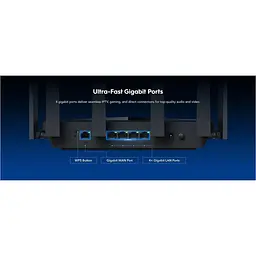 Роутер Cudy WR6500, BE6500 Gigabit Wi-Fi 7 Router (WR6500) - мініатюра 11
