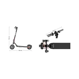 Електросамокат Navee E25 Pro (EasyRide 25 Pro-E) - мініатюра 2