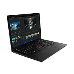 Ноутбук 2 в 1 Lenovo ThinkPad L13 Yoga Gen 3 (Intel), 13, 3 WUXGA 1920x1200 IPS, сенсорний екран 300ніт, Intel Core i5- 1235U 10 ядер, 16 ГБ DDR4, 256 ГБ SSD m2 PCIe, Intel Iris Xe, Windows 11 Pro, алюмінієвий корпус 1. 32 кг Чорний - мініатюра 2