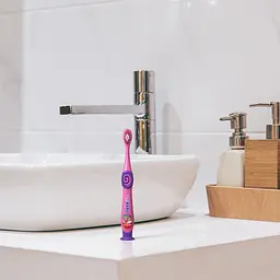 Дитяча зубна щітка Colgate Little Kids Smiles рожева - мініатюра 8