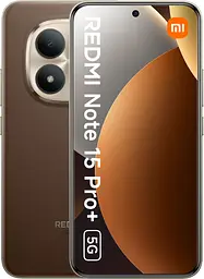 Смартфон Xiaomi Redmi Note 15 Pro+ 12/512GB Mocha Brown (Global) (with charger) [5G, NFC]