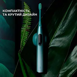 Електрична зубна щітка Oclean X Pro Green Smart Sonic Toothbrush - мініатюра 5