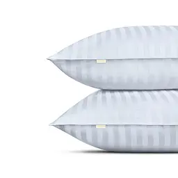 Комплект постільної білизни Cosas євро сатин з простирадлом на резинці PORCELAIN CS1 200 x 220 см (StrSatin_01Porcelain_El180-Porcelain_200) - мініатюра 5