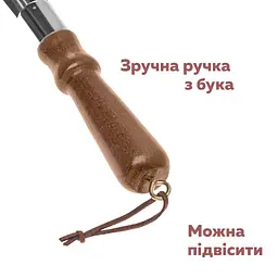 Ложка лопатка ріжок для взуття з дерев'яною ручкою 40 см 83852 - мініатюра 9
