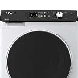 Прально-сушильна машина Hitachi фронтальна, 8(5)кг, 1400, A, 60см, дисплей, пара, інвертор, білий - мініатюра 6