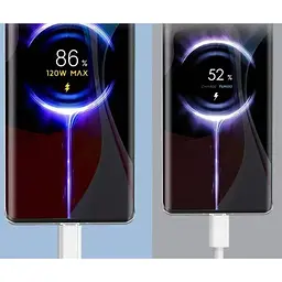 Кабель Data Cable Mi Turbo / Hyper Charge 120W / 6A 1m USB на Type-C / USB-C для Xiaomi white - мініатюра 5