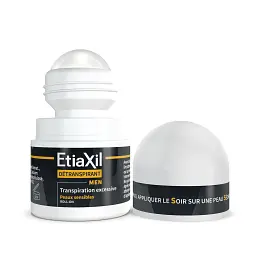 Антиперспірант чоловічий Etiaxil Men Sensitive кульковий 15 мл - мініатюра 3