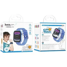 Дитячий смарт-годинник Hoco Y101 4G Children Smart Watch Blue - мініатюра 5