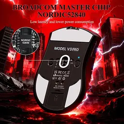 Мышь Attack Shark V3 Pro Wireless (AS-6972792472577-B) Black (G-000004008) - миниатюра 4