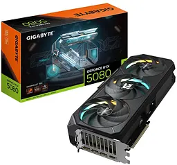 Відеокарта Gigabyte RTX 5080 16GB GAMING OC (GV-N5080GAMING OC-16GD) (GDDR7, 256 bit, PCI-E v5.0 x16) - мініатюра 10