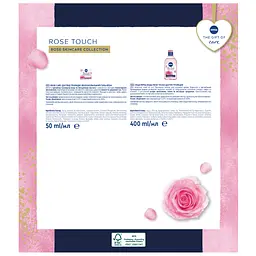 Уцінка. Набір жіночий Nivea Rose Touch 2024: Зволожувальний гель-крем 50 мл + Міцелярна вода 400 мл - мініатюра 8