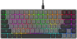 Клавіатура GamePro MK141R Red Swich RGB Dark Gray