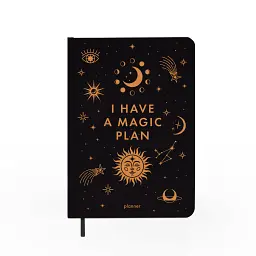 Мініпланер «I HAVE A MAGIC PLAN mini» чорний