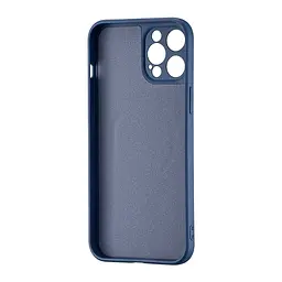Чохол TPU with MagSafe Protected Camera iPhone 12 Pro Max Dark Blue - мініатюра 2