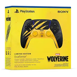 Геймпад Sony DualSense for PS5 (Marvel's Wolverine Yellow Limited Edition) (1000056821) - мініатюра 7