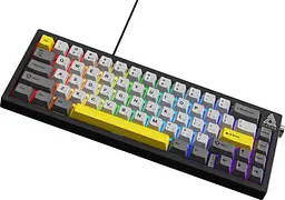 Клавіатура Ajazz AK650 Moon Yellow switches Gray White Yellow (AK650-MY-GWY) - мініатюра 2