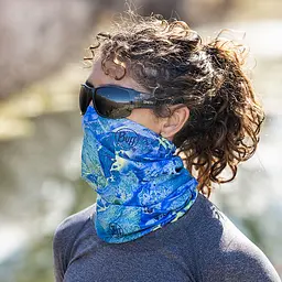 Бафф Buff Coolnet UV+ Realtree Wav3 Blue Yellow Синій-Жовтий - мініатюра 4