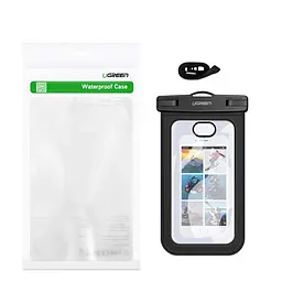 Водонепроникний чохол UGREEN Waterproof Phone Pouch Clear/Black [LP186] [69039] - мініатюра 10