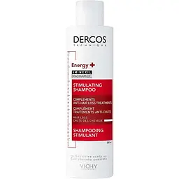 Уцінка. Тонізуючий шампунь Vichy Dercos Energy+ для боротьби з випадінням волосся 200 мл 