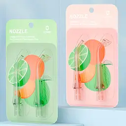 Насадки для іригатора Oclean Nozzle N10 for Oclean W10 Pink 2 шт - мініатюра 2