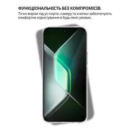 Чохол до мобільного телефона BeCover Silicone Infinix GT 30 Pro (X6873) Transparent (714667) - мініатюра 4
