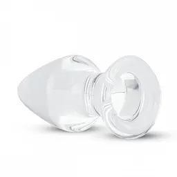 Скляний анальний пробка Gildo Glass Buttplug No. 25,9.6х4.5 см - мініатюра 2