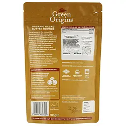 Какао-масло Green Origins, органічне, 90 г - мініатюра 2