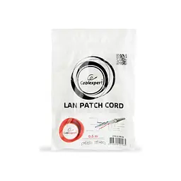 Патч-корд Cablexpert 0.5м FTP cat 6 CCA white (PP6-0.5M/W) - мініатюра 3