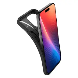 Чохол до мобільного телефона Spigen iPhone 16 Pro Core Armor Matte Black (ACS08157) - мініатюра 4