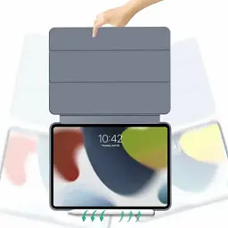 Чохол до планшета BeCover Tri Fold Soft TPU Silicone Apple iPad Pro 13" M4 2024 Purple (711754) - мініатюра 2