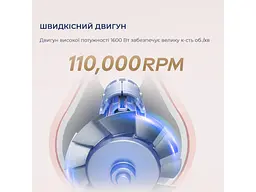Фен Dreame Hair Dryer Gleam Pink (AHD12A-PK) - мініатюра 5