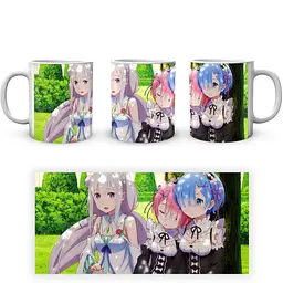 Кухоль GeekLand Re:Zero. Життя з нуля в альтернативному світі Емілія Рам Рем RZ 02.008 330 мл білий - мініатюра 4