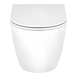 Унітаз підвісний Qtap Scorpio Ultra Quiet сидіння Slim Duroplast/ Soft-close/ Quick relase QT1433053EUQW - мініатюра 6