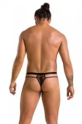Сексуальні чоловічі стрінги Passion Free Your Senses Thong Collin 029 S/M чорний - мініатюра 2