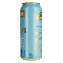 Пиво Львівське Лев, біле, фільтроване, 4,8%, 0,48 л, з/б - мініатюра 3