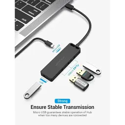 Хаб Vention Type-C to 4-Port TGKBD - мініатюра 3