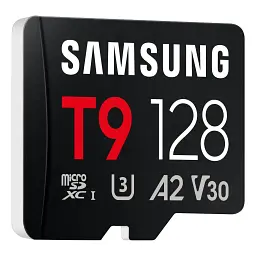 Карта пам'яті Samsung 128GB microSDXC class 10 UHS-I U3 V30 A2 T9 (MB-MH128T/WW) - мініатюра 2