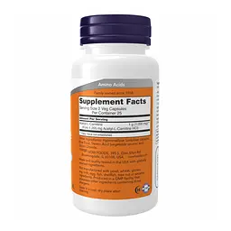 Acetyl L-Carnitine 500mg - 50 vcaps - мініатюра 2