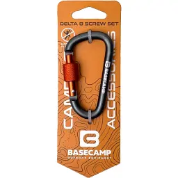 Карабін Base Camp Delta 8 Screw Set Grey