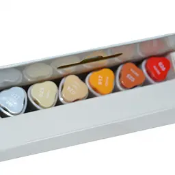 Набір маркерів Santi sketch Skin Tones 6 шт. (390568) - мініатюра 3