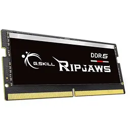 Модуль пам'яті для ноутбука SoDIMM DDR5 16GB 4800 MHz Ripjaws G.Skill (F5-4800S4039A16GX1-RS) - мініатюра 3