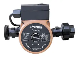 Насос циркуляційний Optima OP25-60 180мм + гайки + кабель з вилкою - мініатюра 2