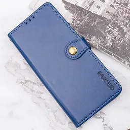 Шкіряний чохол-книжка GETMAN Gallant (PU) для Oppo A60 4G Синій - мініатюра 4