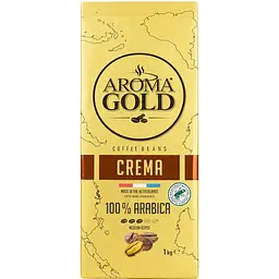 Кава в зернах Nero Aroma Gold Crema, 1 кг (896820)